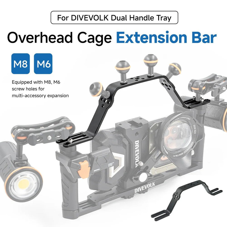 Divevolk Overhead Cage Extension Bar