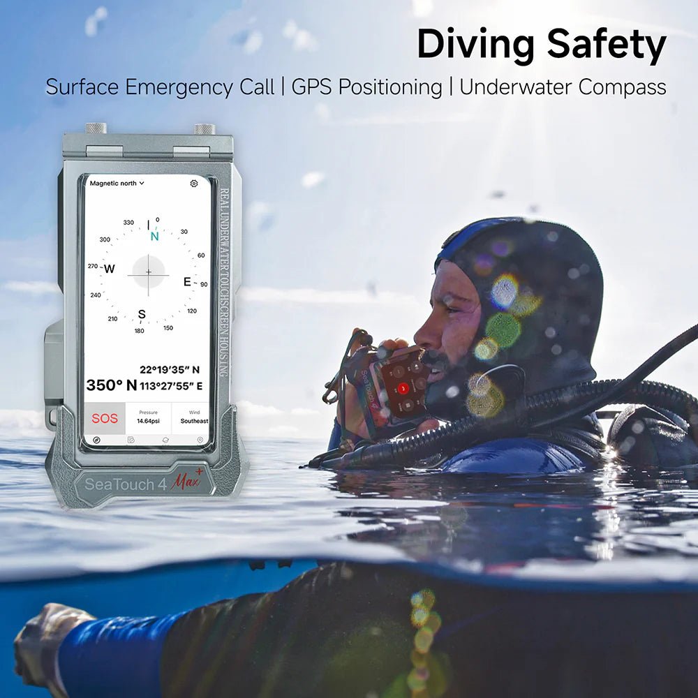 Divevolk SeaTouch 4 Max Platinum V2 Underwater Smartphone Housing
