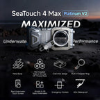 Divevolk SeaTouch 4 Max Platinum V2 Underwater Smartphone Housing