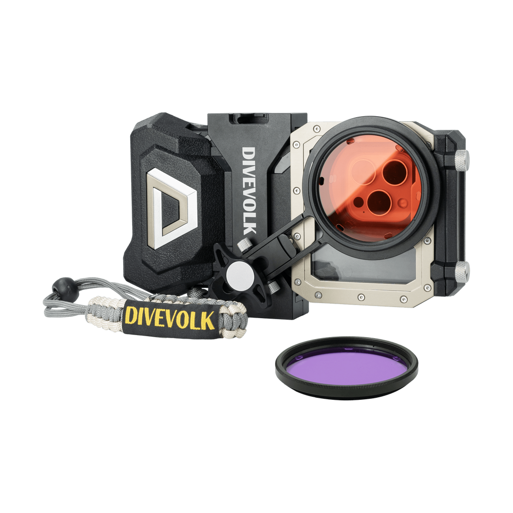 Divevolk SeaTouch 4 Max Plus Filters Kit Smartphone Dive Housing