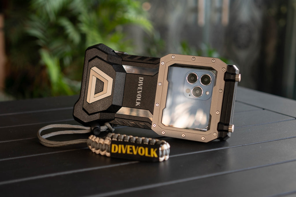 Divevolk SeaTouch 4 Max Plus Grey Underwater Touchscreen Phone Housing