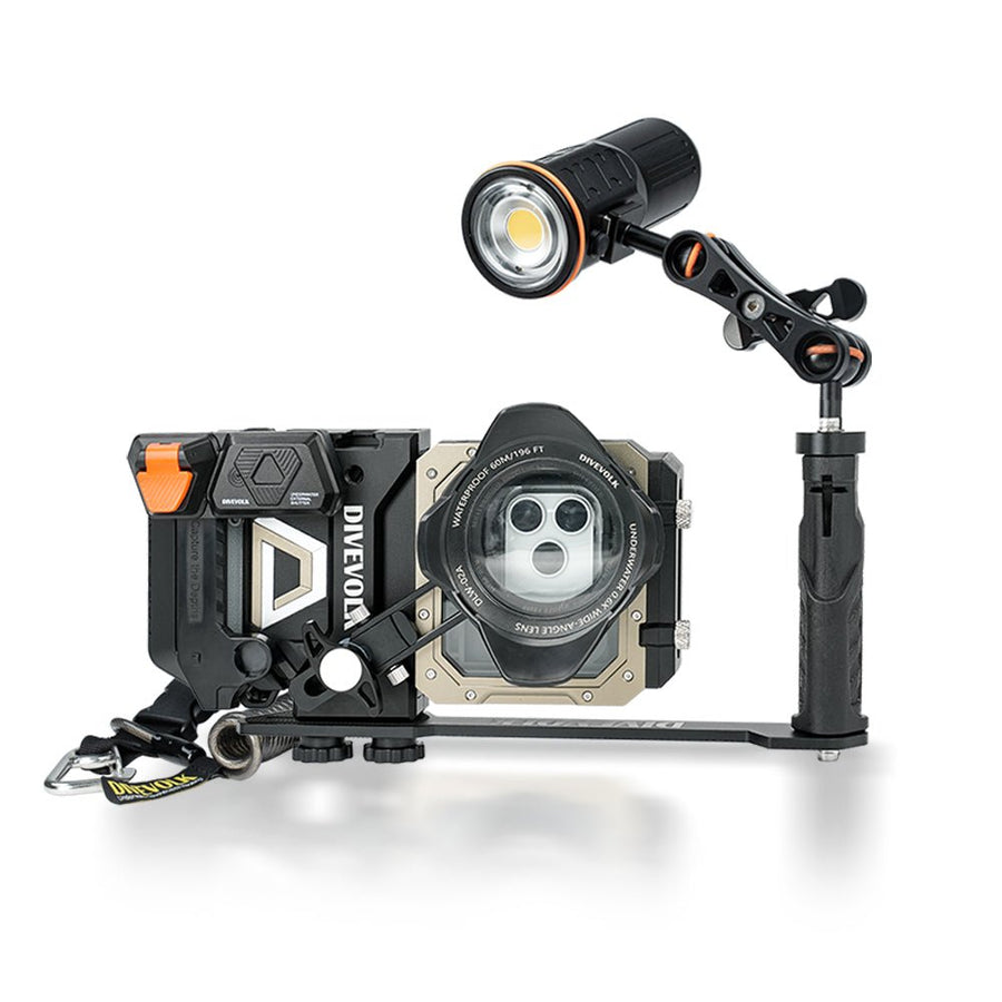 Divevolk SeaTouch 6 Pro 12,000 Lumen Creator SL120 Kit