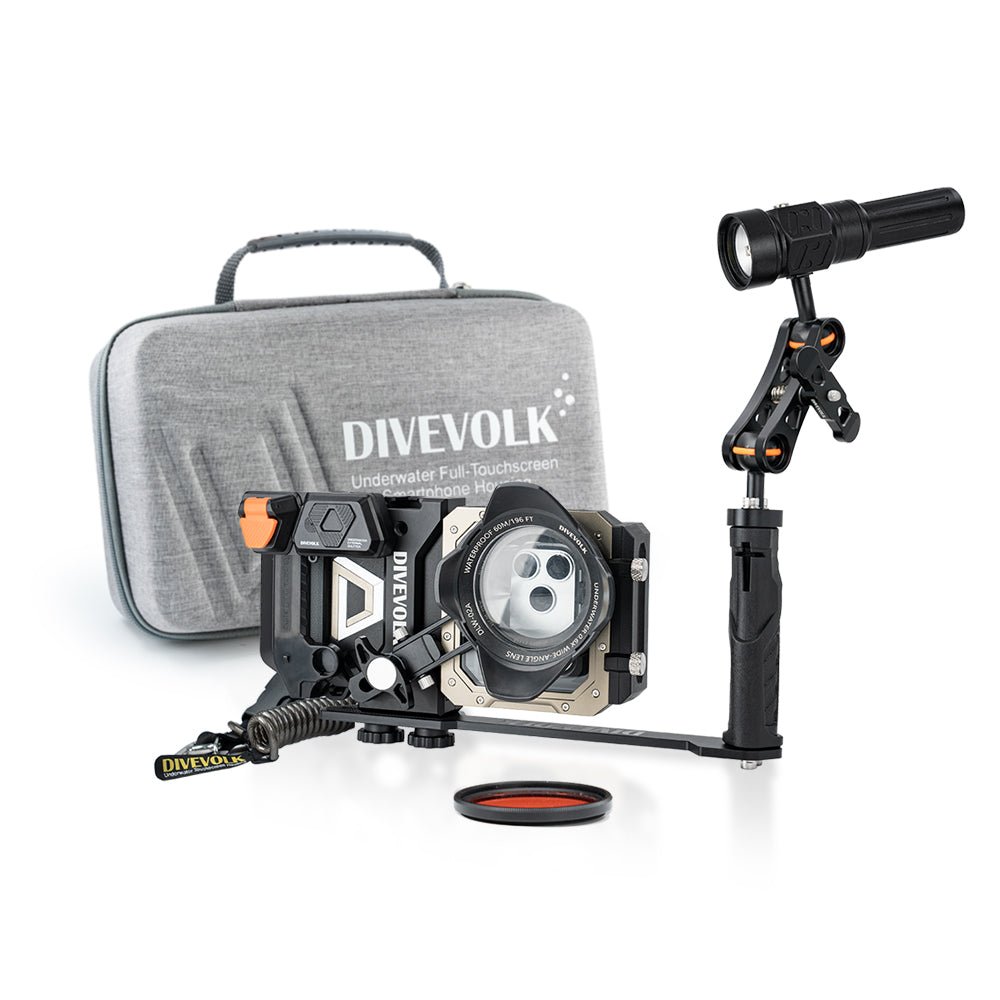 Divevolk SeaTouch 6 Pro 2000 Lumen Creator SL20 Kit