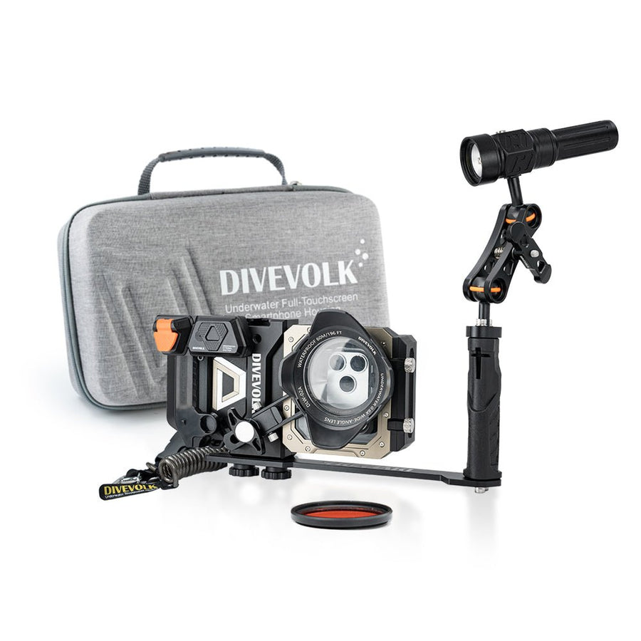 Divevolk SeaTouch 6 Pro 2000 Lumen Creator SL20 Kit