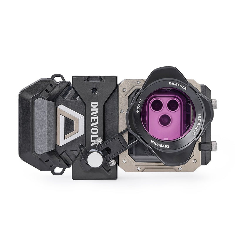 Divevolk SeaTouch 6 Pro Filters Kit Smartphone Dive Housing