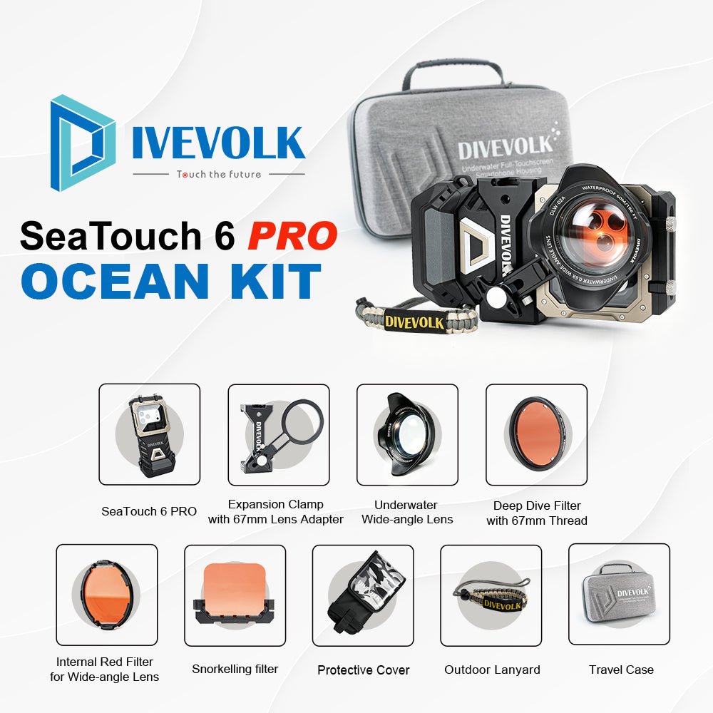 Divevolk SeaTouch 6 Pro Ocean Kit