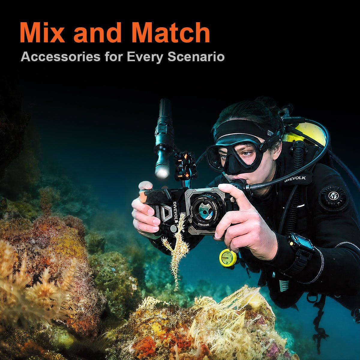Divevolk SeaTouch 6 Pro Underwater Smartphone Housing