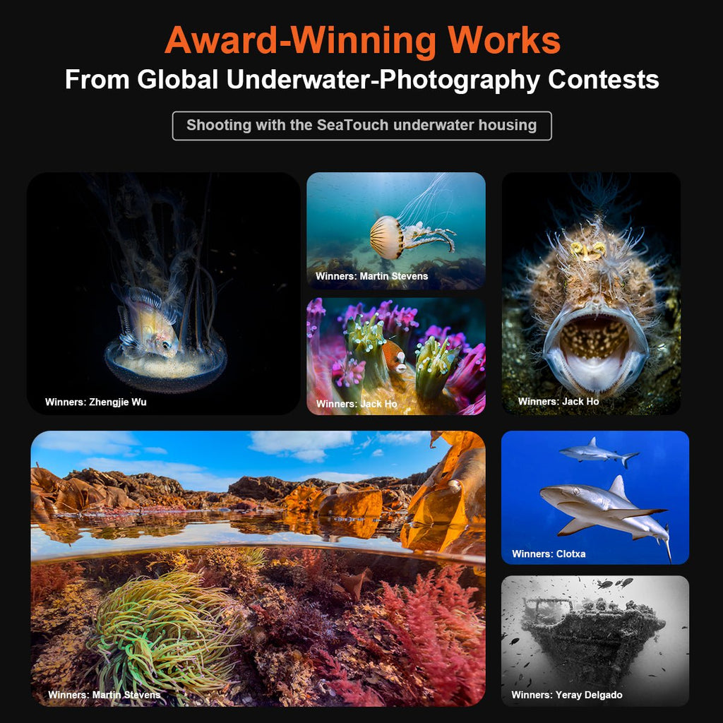 Divevolk SeaTouch 6 Pro Underwater Smartphone Housing