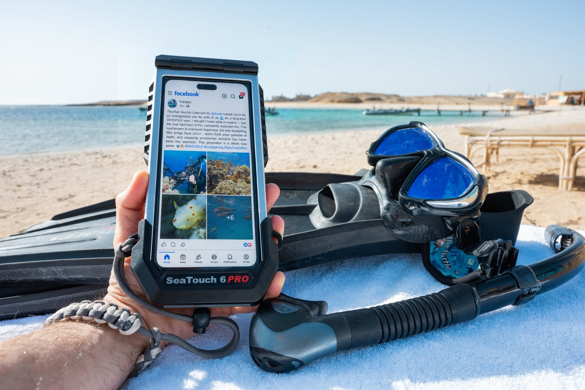 Divevolk SeaTouch 6 Pro Underwater Smartphone Housing