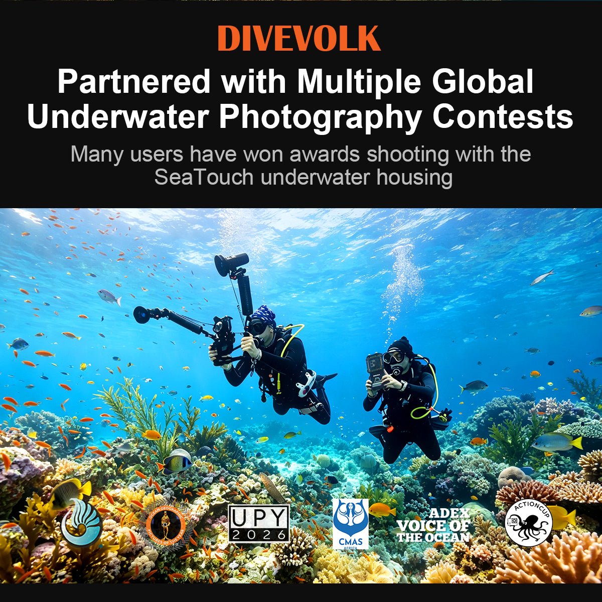 Divevolk SeaTouch 6 Pro Underwater Smartphone Housing