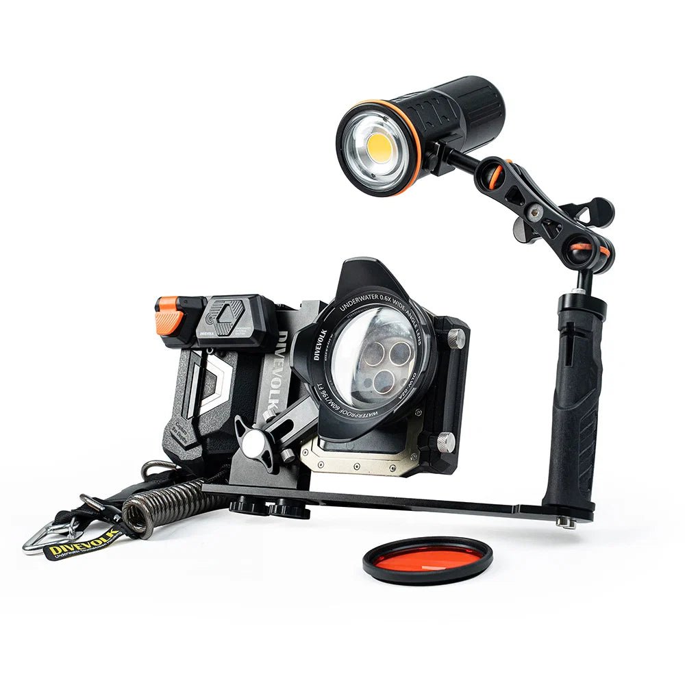 Divevolk Single Handle Tray for SeaTouch Underwater Smartphone Housings