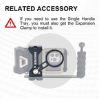 Divevolk Single Handle Tray for SeaTouch Underwater Smartphone Housings