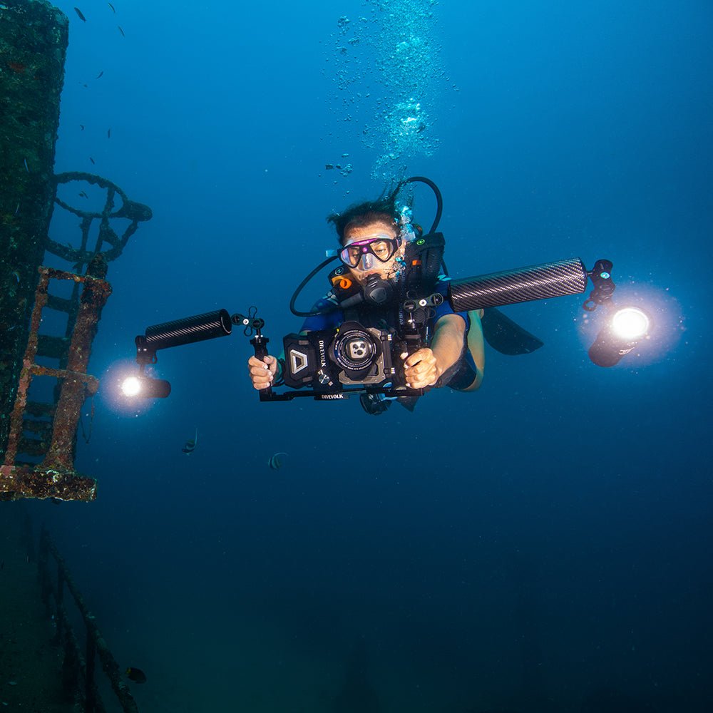Divevolk SL120 12,000 Lumen Underwater Video Light