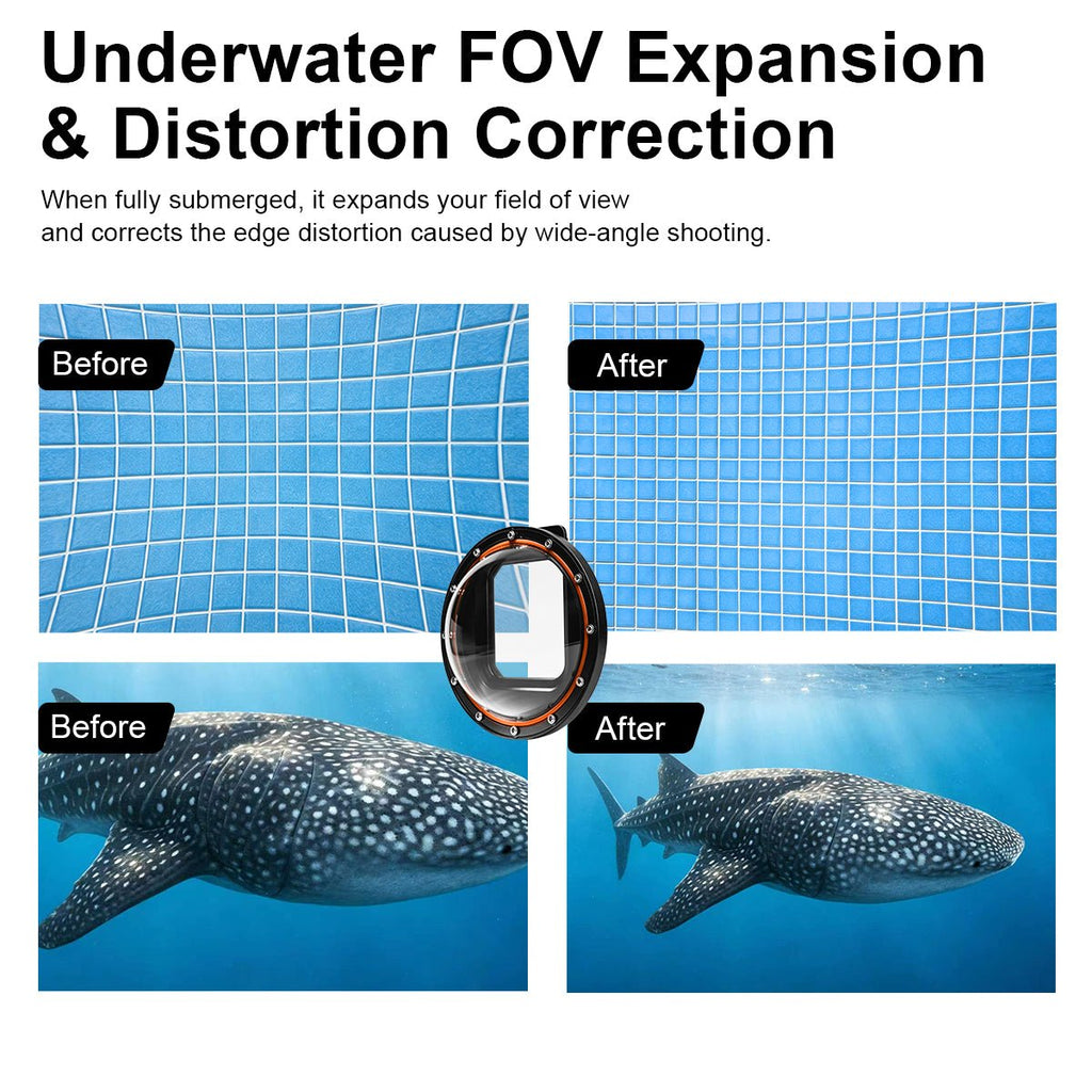 Divevolk Surface Dome Lens For SeaTouch 6 Pro