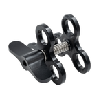 Divevolk Triple Ball Joint Clamp