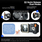 Divevolk Underwater External Shutter for both 4 Max and 6 Pro