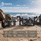 Divevolk Underwater External Shutter for both 4 Max and 6 Pro