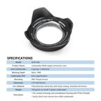 Divevolk Underwater Wide - Angle Conversion Lens