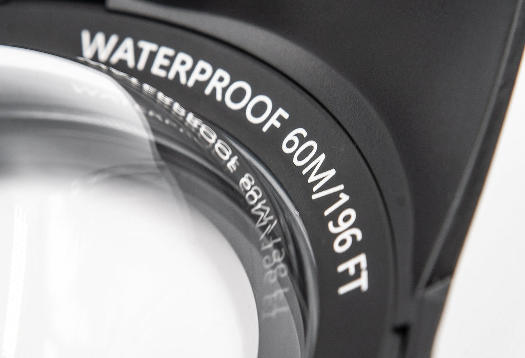The Divevolk DLW - 02A Wet Wide - Angle Conversion Lens is waterproof to a depth of 60 meters