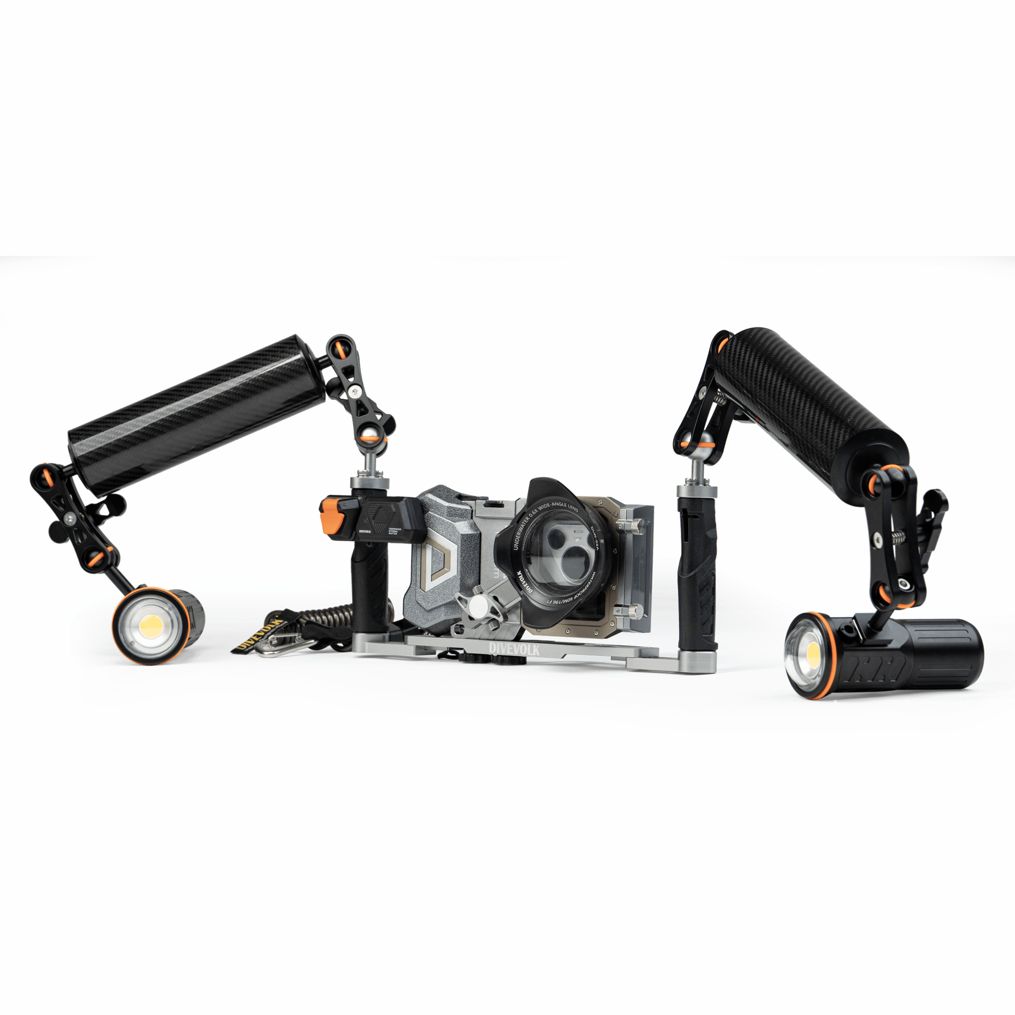 Divevolk SeaTouch 4 Max Platinum 2x 12,000 Lumen SL120 Almighty Kit