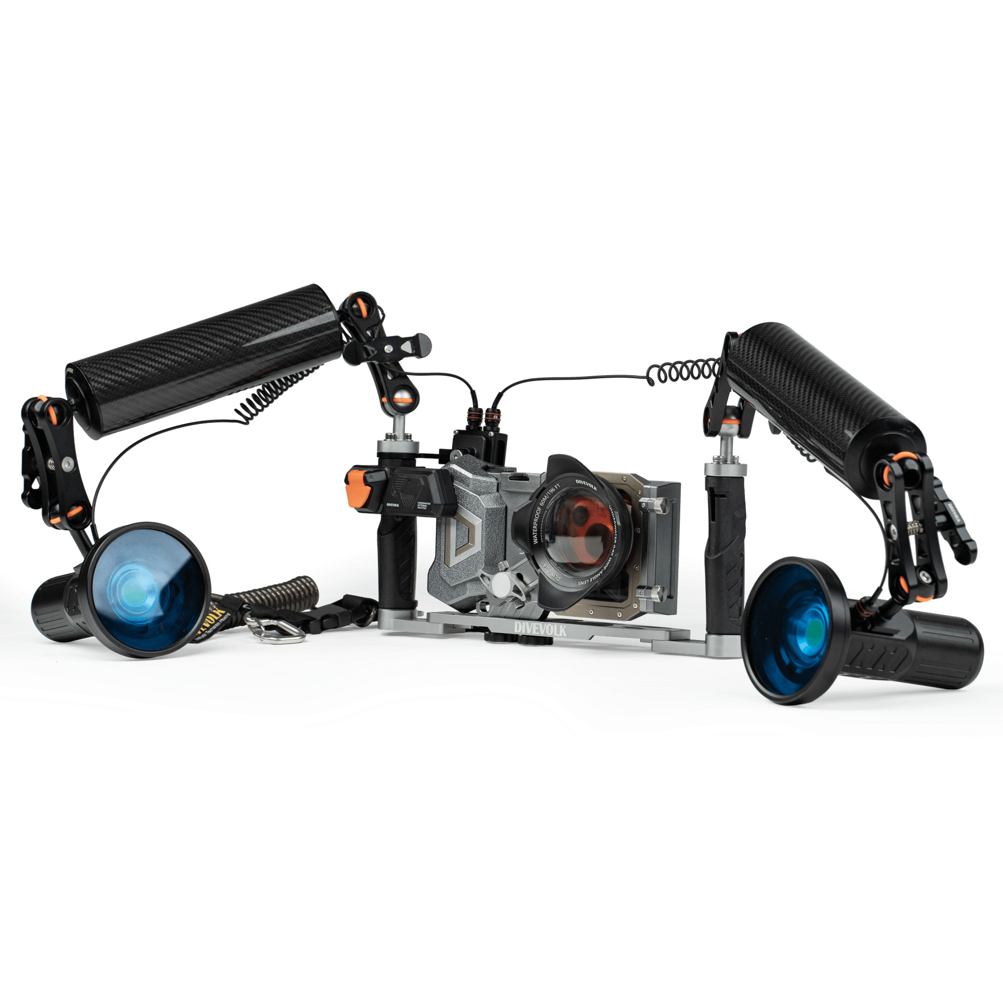 Divevolk SeaTouch 4 Max Platinum 2x 12,000 Lumen SL120 PRO Almighty Kit