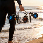 Divevolk SeaTouch 4 Max Platinum 2x 12000 Lumen SL120 PRO Deep Dive Kit