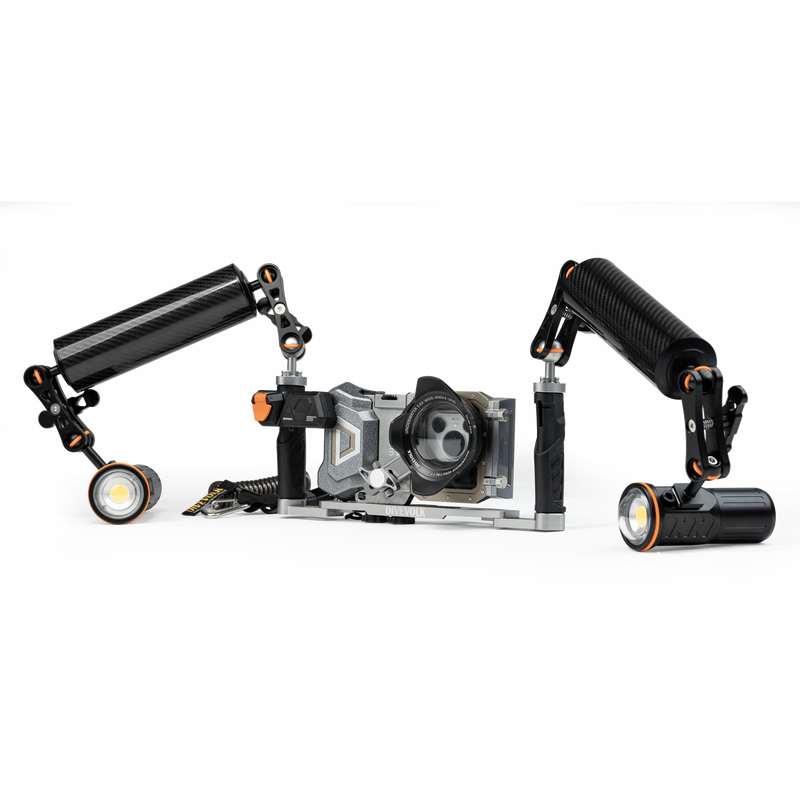 Divevolk SeaTouch 4 Max Platinum 2x 5600 Lumen SL50 Almighty Kit