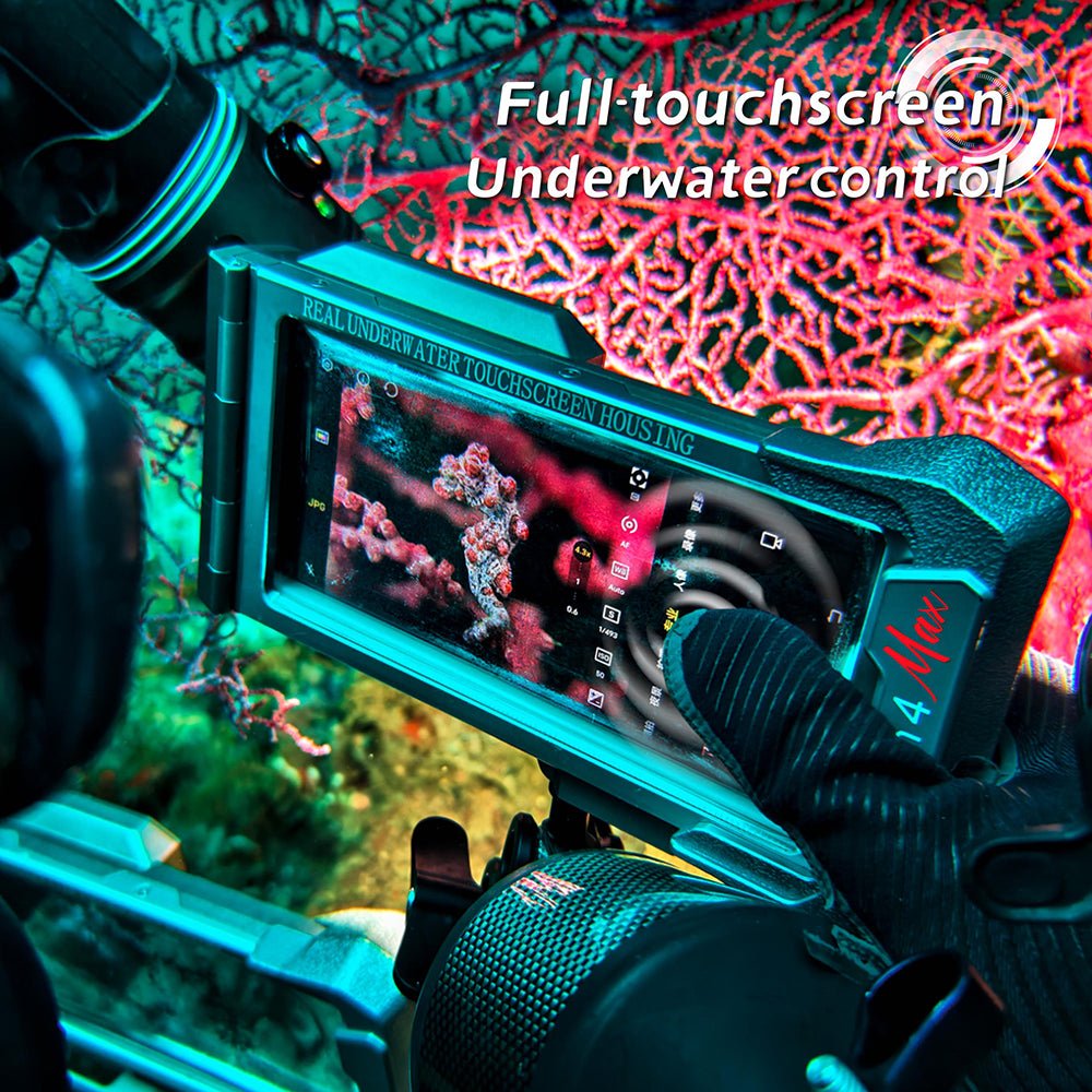 Divevolk SeaTouch 4 Max Platinum V2 Underwater Touchscreen Housing