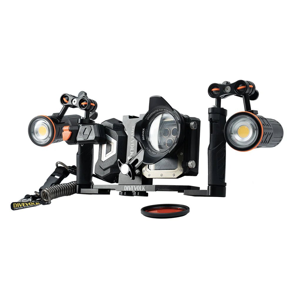 Divevolk SeaTouch 4 Max Plus 2x 12,000 Lumen Deep Dive Kit