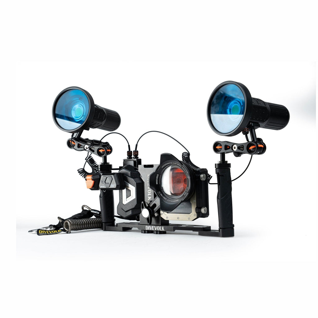 Divevolk SeaTouch 4 Max Plus 2x 12,000 Lumen PRO Deep Dive Kit