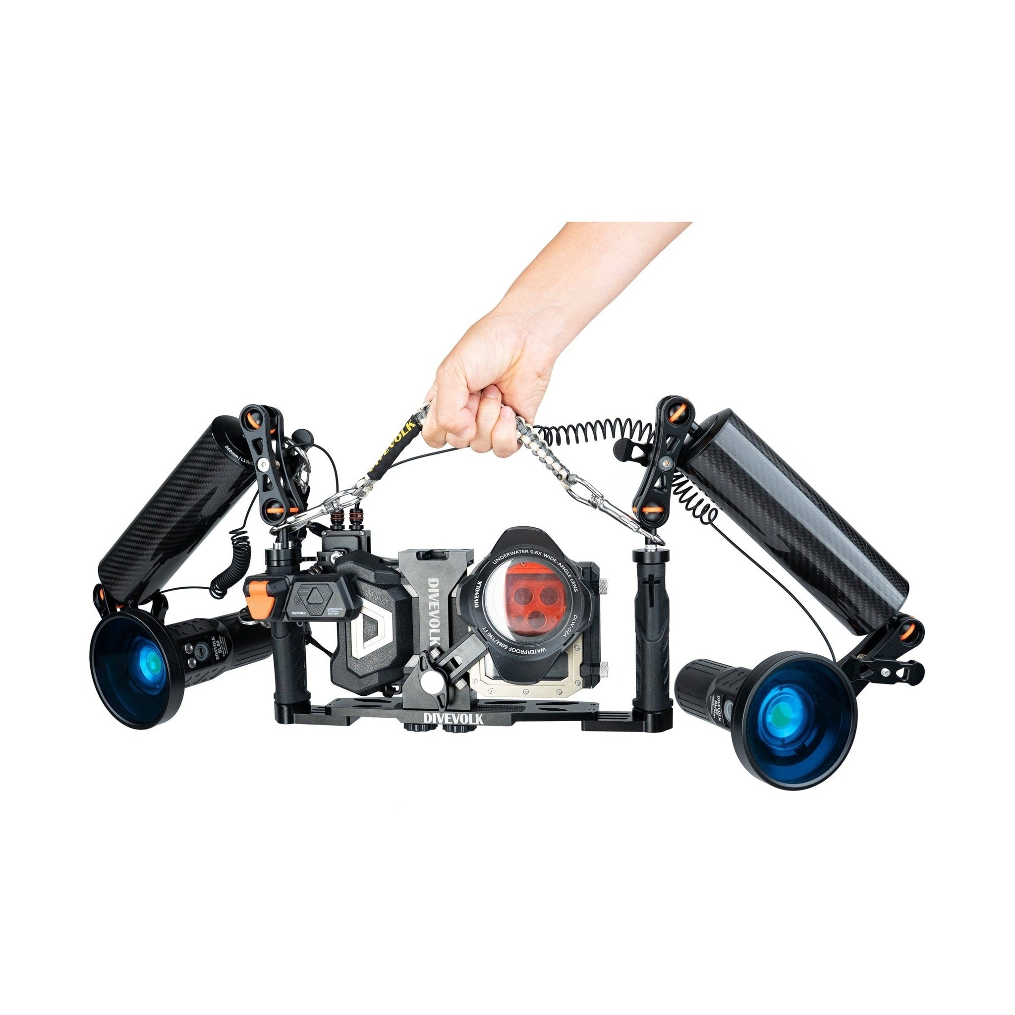 Divevolk SeaTouch 4 Max Plus 2x 12,000 Lumen SL120 PRO Almighty Kit