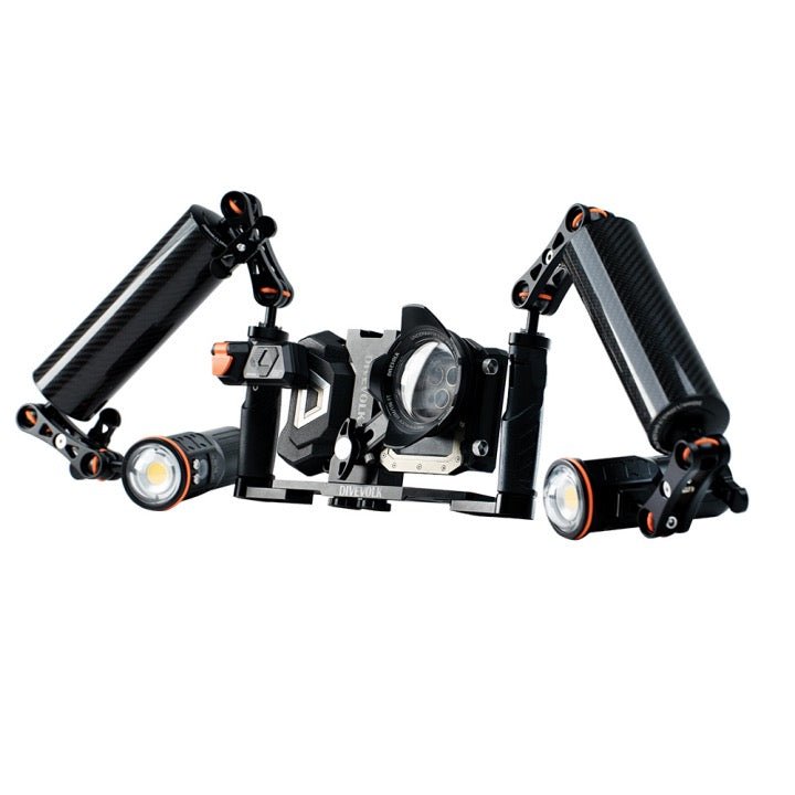 Divevolk SeaTouch 4 Max Plus 2x 5,600 Lumen SL50 Almighty Kit
