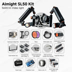 Divevolk SeaTouch 4 Max Plus 2x 5,600 Lumen SL50 Almighty Kit