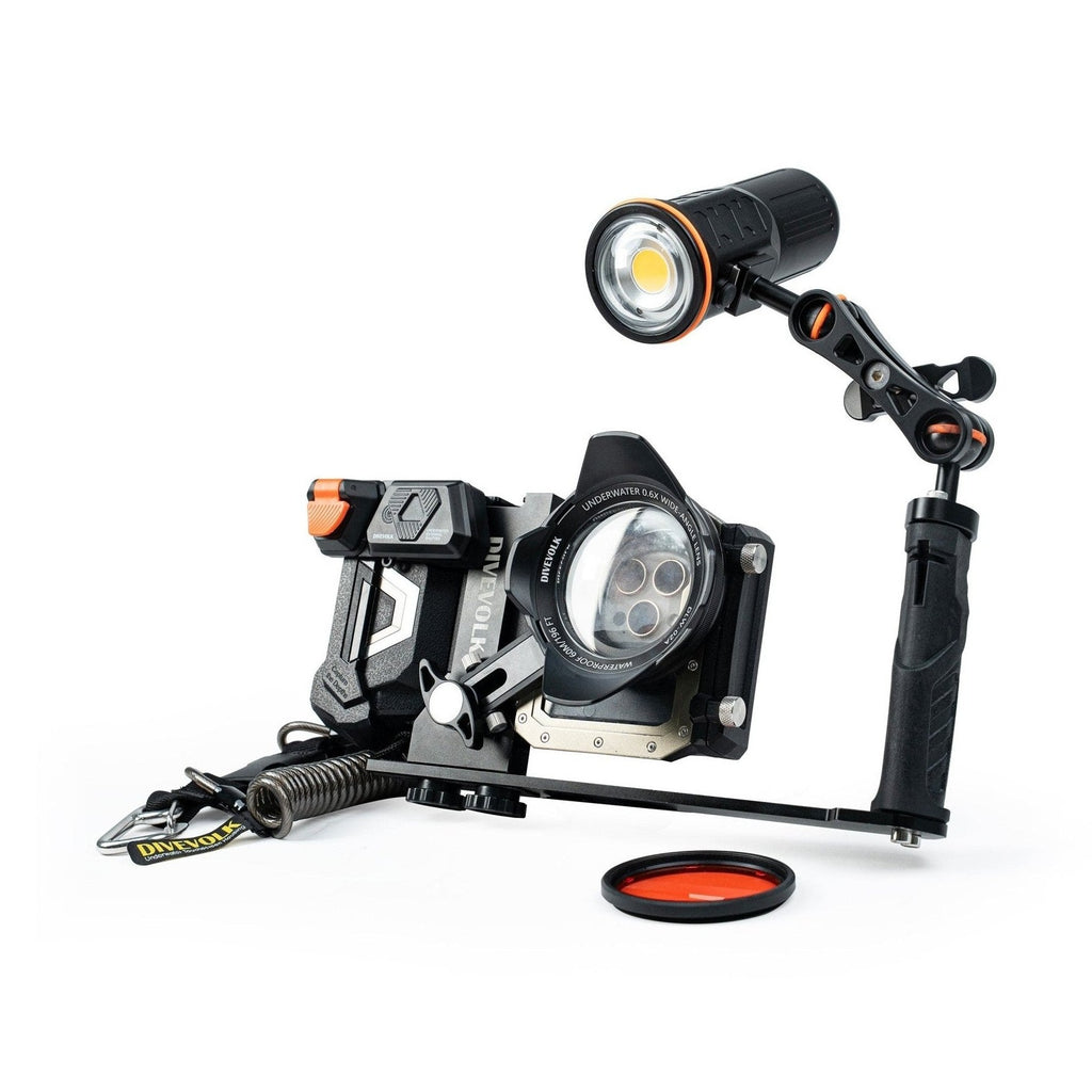 Divevolk SeaTouch 4 Max PLUS 5000 Lumen SL50 Creator Kit
