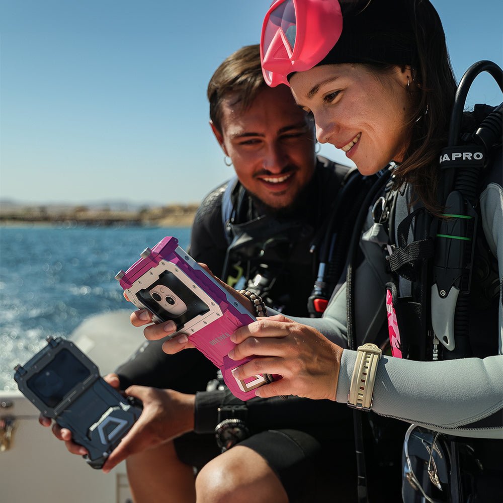 Divevolk SeaTouch 4 Max Plus Pink Underwater Touchscreen Housing