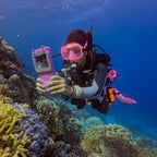 Divevolk SeaTouch 4 Max Plus Pink Underwater Touchscreen Housing