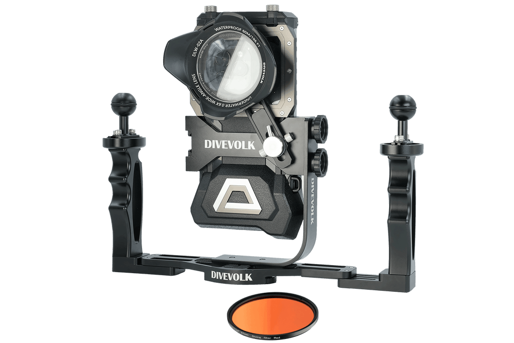 Divevolk SeaTouch 4 Max Plus Portrait View Kit