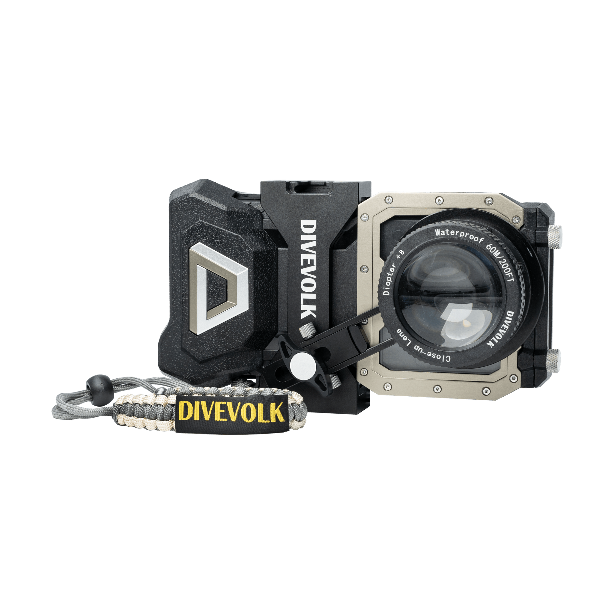 Divevolk SeaTouch 4 Max Plus Underwater Housing Macro Kit or iPhone & Android