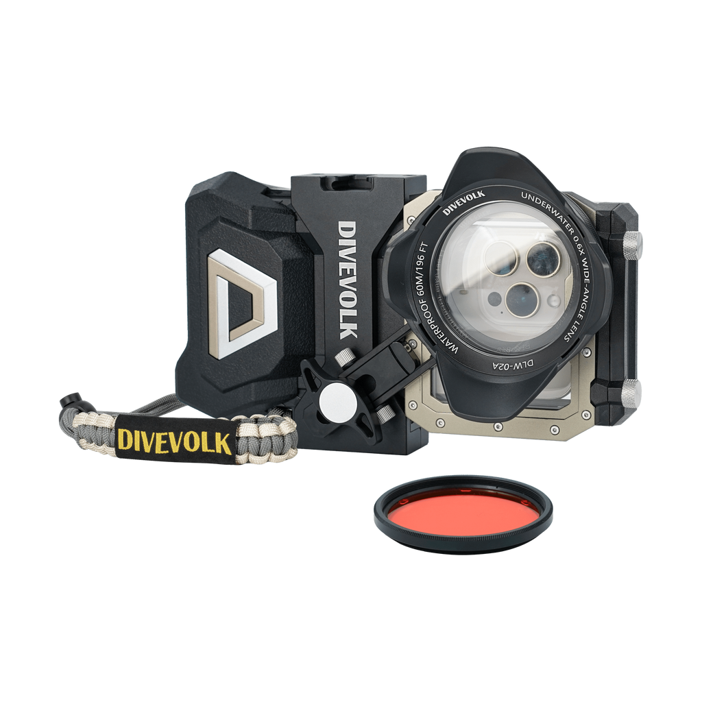 Divevolk SeaTouch 4 MAX PLUS Underwater Housing Ocean Kits