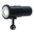The Divevolk SeaLight SL50 5000 Lumen LED Waterproof Video Light with Domed from has a wide 120 degree beam angle and features a 1 - inch ball for mounting on your Underwater Camera