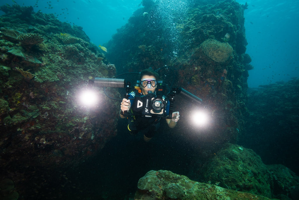 Divevolk Seatouch 4 Max Almighty Kit brightens up the underwater world for filming and photographing