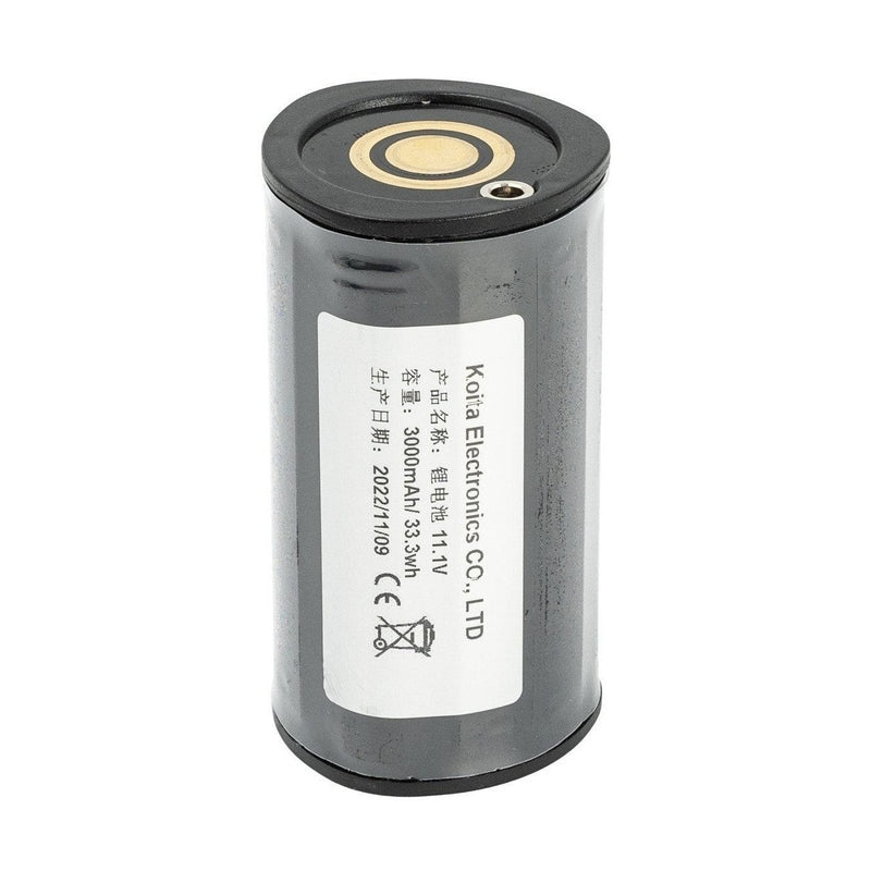 3000mAH SL50 rechargeable battery powers the Sealight 50 Waterproof Dive Light
