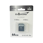 EXASCEND ELEMENT 64GB SDXC UHS - I V30 W80MB/S