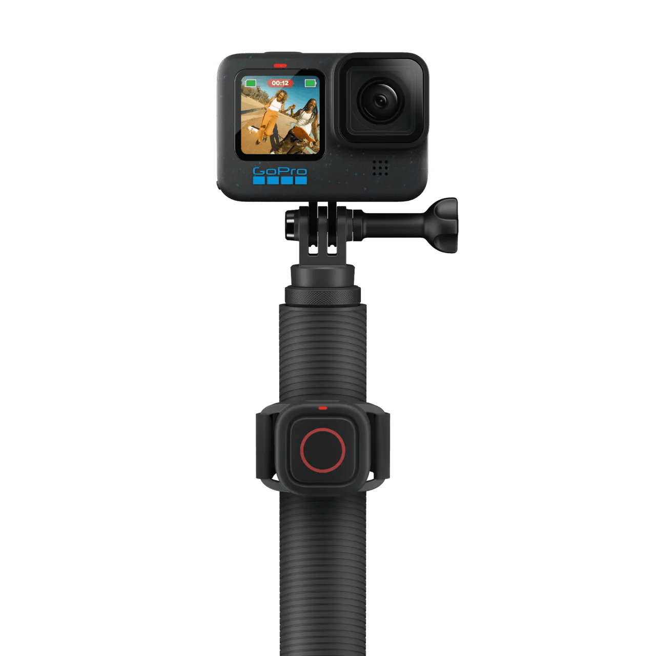GoPro 1.2m Extension Pole & Waterproof Shutter Remote | Extending Pole & Bluetooth Remote