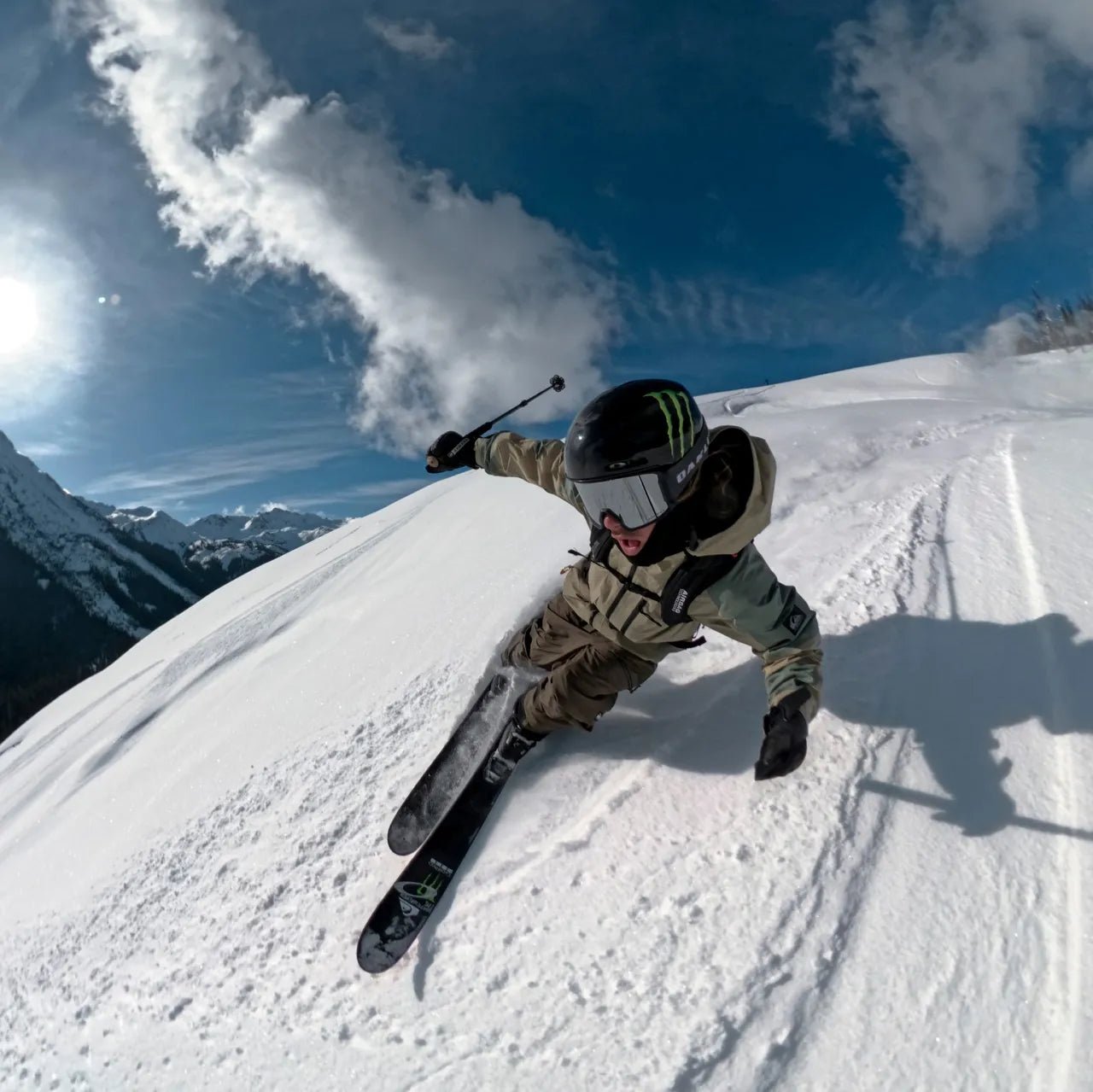 GoPro 4ft (1.2m) Extension Pole | Invisible 360 Grip | Extension Pole