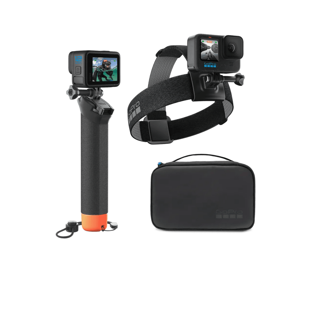 GoPro Adventure Kit 3.0 | The Handler, Head Strap 2.0 + Compact Case