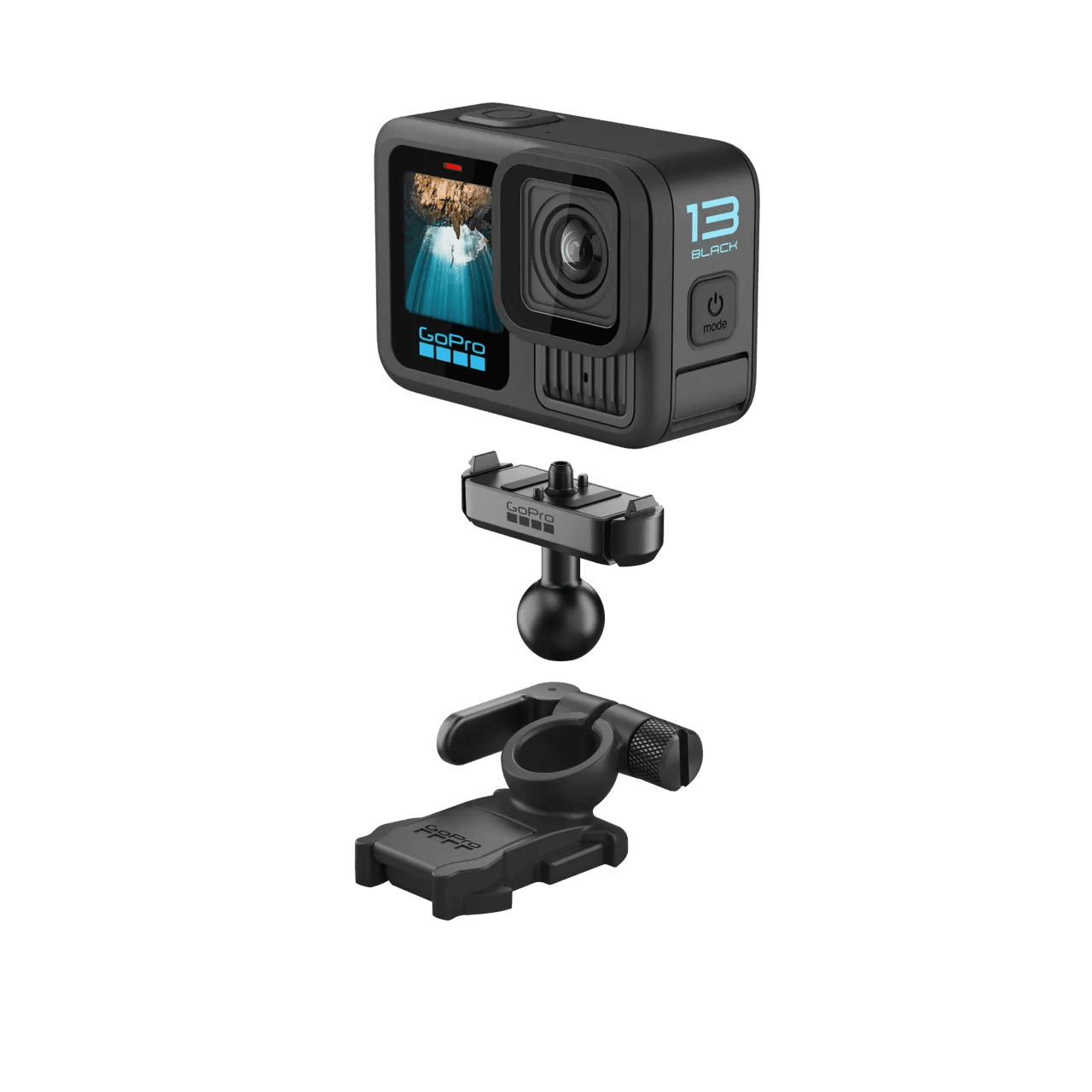 GoPro Magnetic Latch Ball Joint Mount | Swap mounts & switch angles with ease