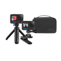 GoPro Travel Kit | Shorty + Magnetic Swivel Clip + Camera Case