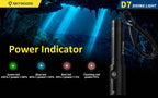 Skywoods D7 1600 Lumen Diving Torch