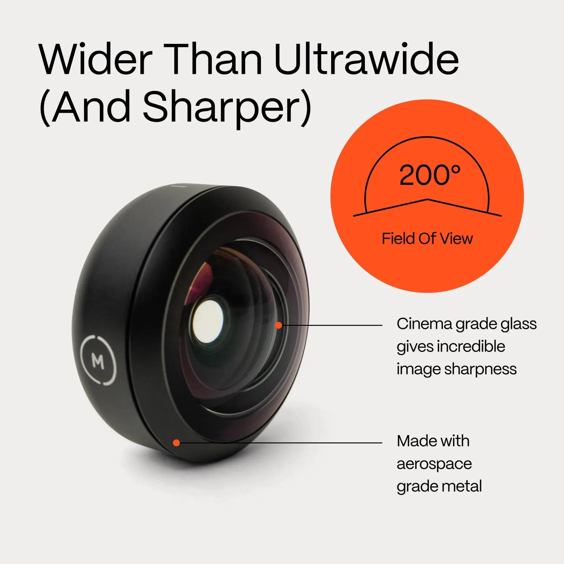 Moment Fisheye 14mm Mobile Lens | T - Series